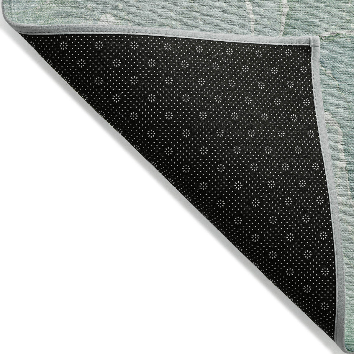 8' Runner Teal Abstract Washable Non Skid Indoor Outdoor Runner Rug LuxuryLifeWay Online Store