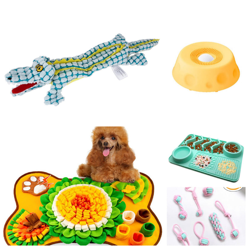 Pet Liquid Non-Slip Bone Broth Dog Licking Bowl Pets Fashion