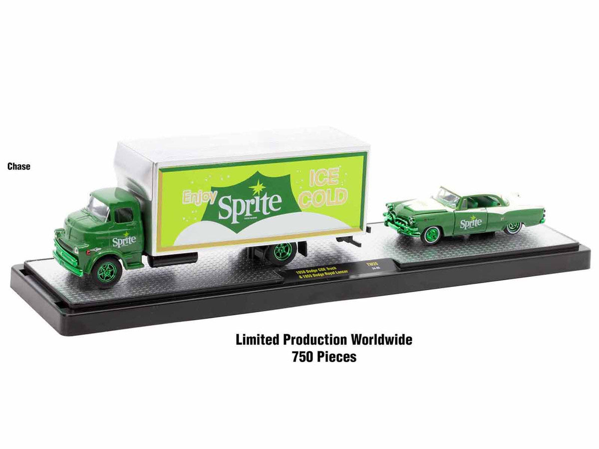 Auto Haulers "Soda" Set of 3 pieces Release 26 Limited Edition to 9600 pieces Worldwide 1/64 Diecast Models by M2 Machines LuxuryLifeWay Online Store