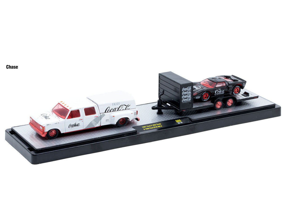Auto Haulers "Coca-Cola" Set of 3 pieces Release S05 Limited Edition to 6000 pieces Worldwide 1/64 Diecast Models by M2 Machines LuxuryLifeWay Online Store