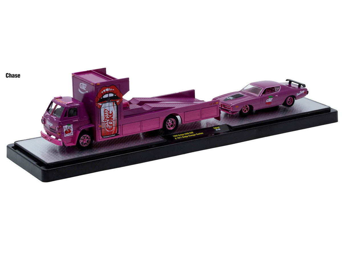 Auto Haulers "Soda" Set of 3 pieces Release 44 Limited Edition to 5750 pieces Worldwide 1/64 Diecast Model Cars by M2 Machines LuxuryLifeWay Online Store