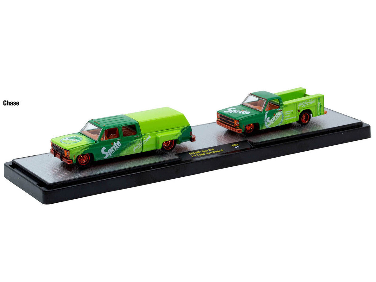 Auto Haulers "Soda" Set of 3 pieces Release 44 Limited Edition to 5750 pieces Worldwide 1/64 Diecast Model Cars by M2 Machines LuxuryLifeWay Online Store