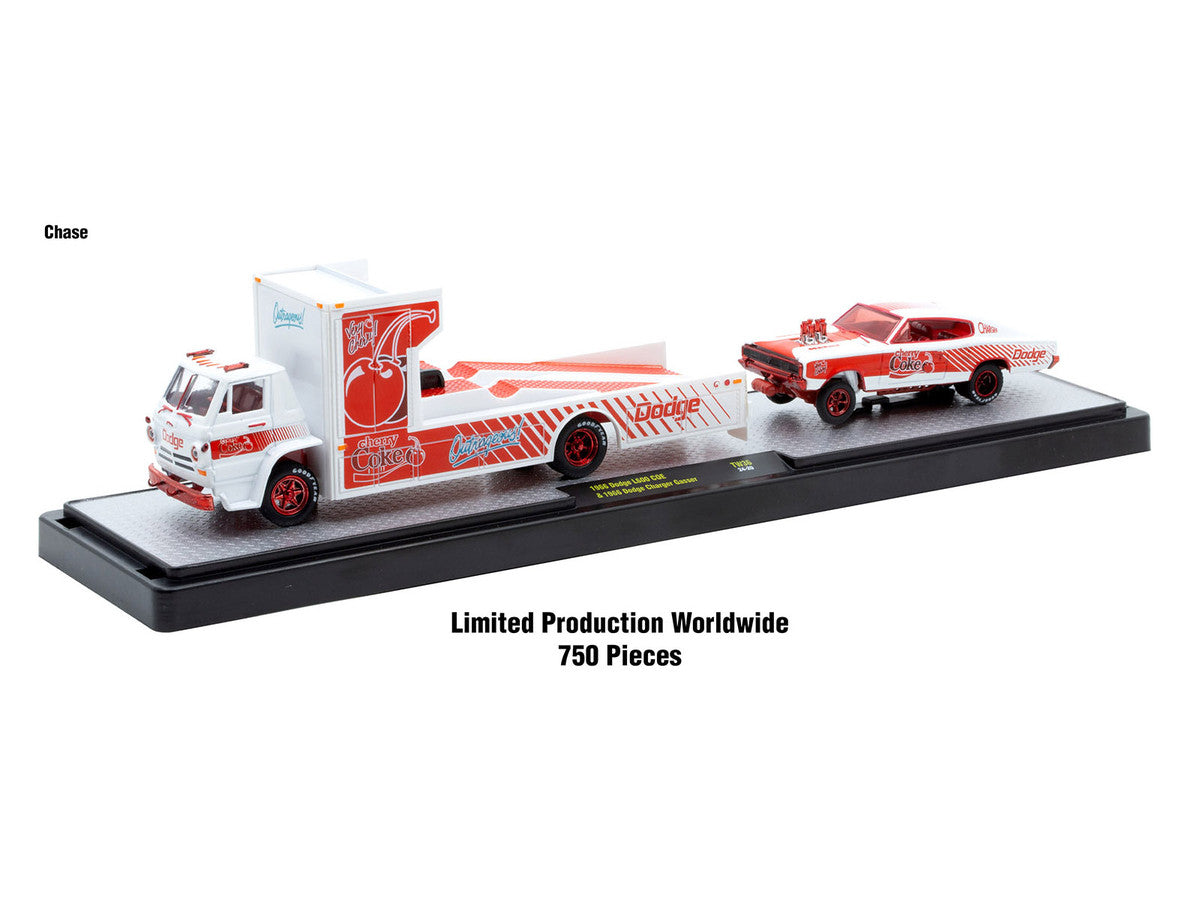 Auto Haulers "Soda" Set of 3 pieces Release 36 Limited Edition to 8000 pieces Worldwide 1/64 Diecast Models by M2 Machines LuxuryLifeWay Online Store