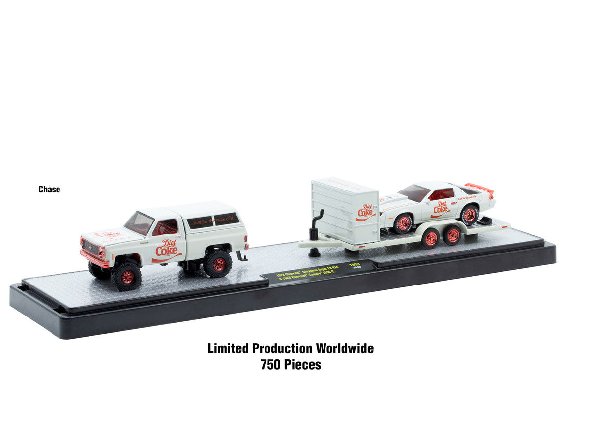 Auto Haulers "Soda" Set of 3 pieces Release 39 Limited Edition to 8000 pieces Worldwide 1/64 Diecast Models by M2 Machines LuxuryLifeWay Online Store