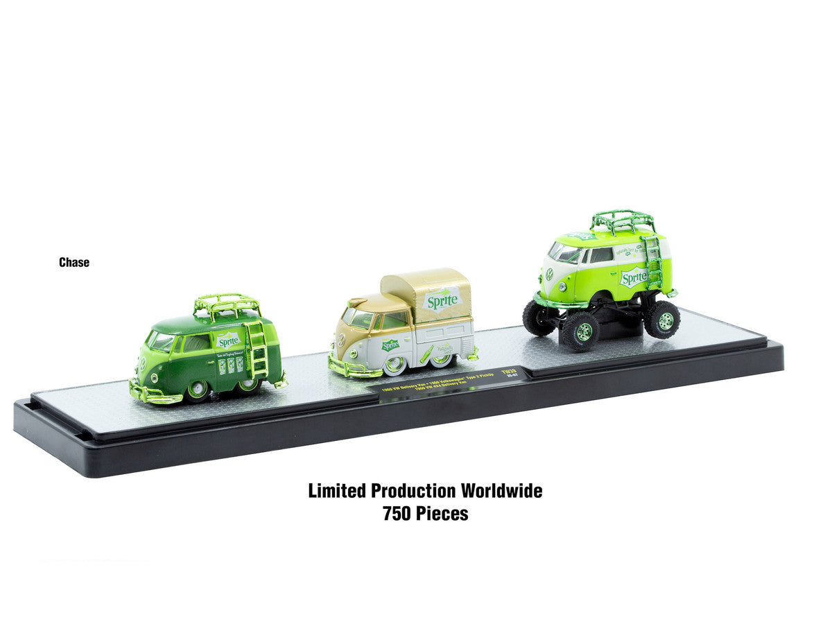 Auto Haulers "Soda" Set of 3 pieces Release 39 Limited Edition to 8000 pieces Worldwide 1/64 Diecast Models by M2 Machines LuxuryLifeWay Online Store