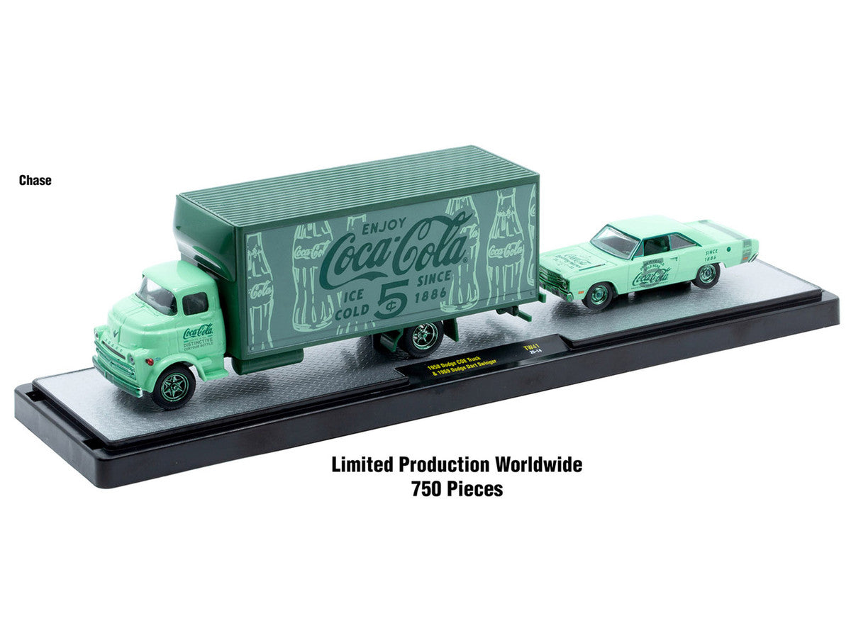 Auto Haulers "Soda" Set of 3 pieces Release 41 Limited Edition to 8200 pieces Worldwide 1/64 Diecast Models by M2 Machines LuxuryLifeWay Online Store