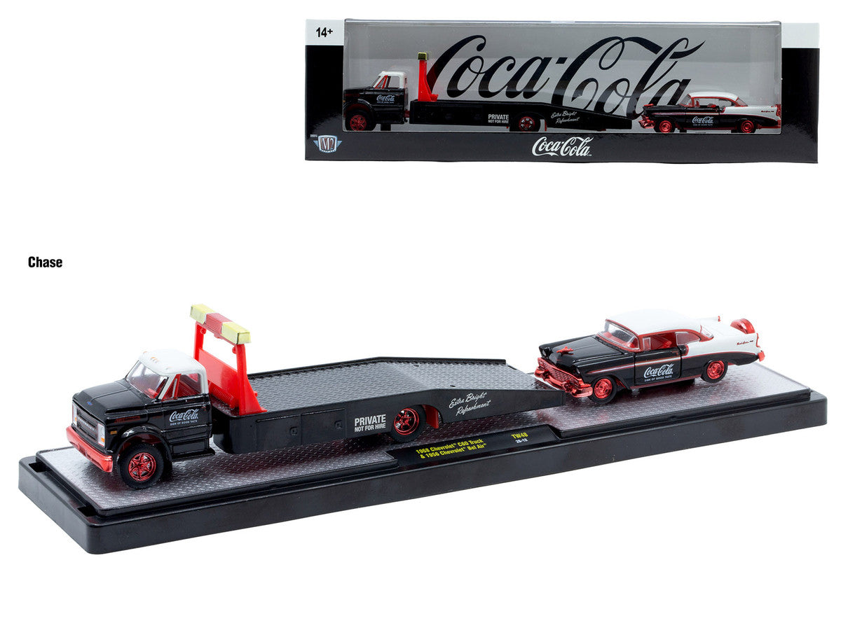 Auto Haulers "Coca-Cola" Set of 3 pieces Release 48 Limited Edition to 4800 pieces Worldwide 1/64 Diecast Models by M2 Machines LuxuryLifeWay Online Store