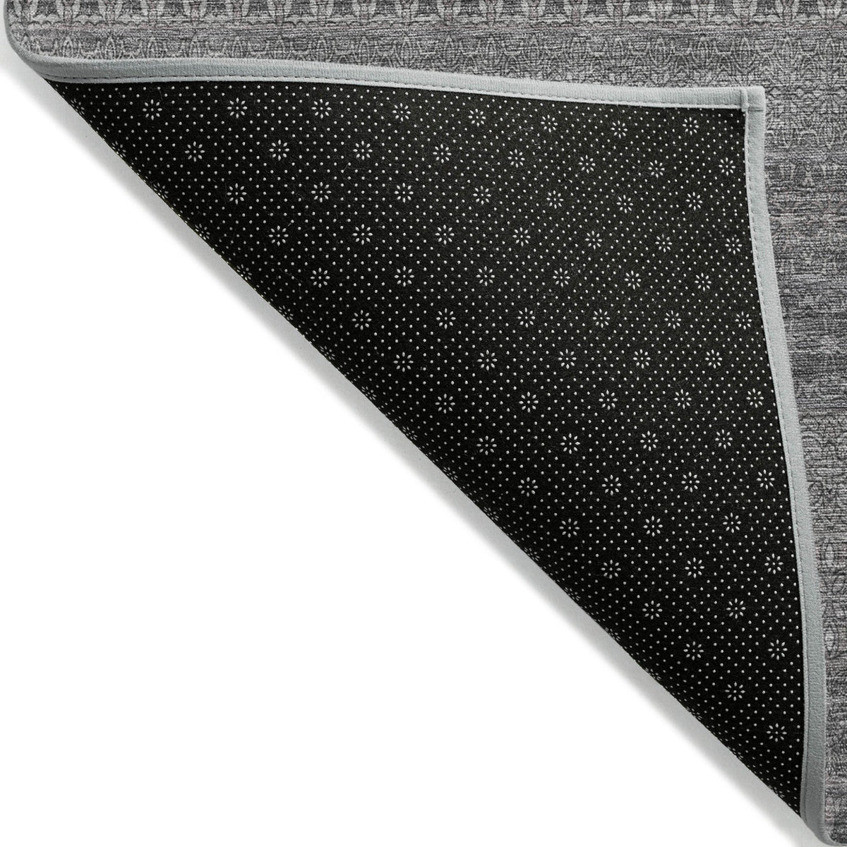 2' X 8' Gray Striped Washable Indoor Outdoor Runner Rug LuxuryLifeWay Online Store