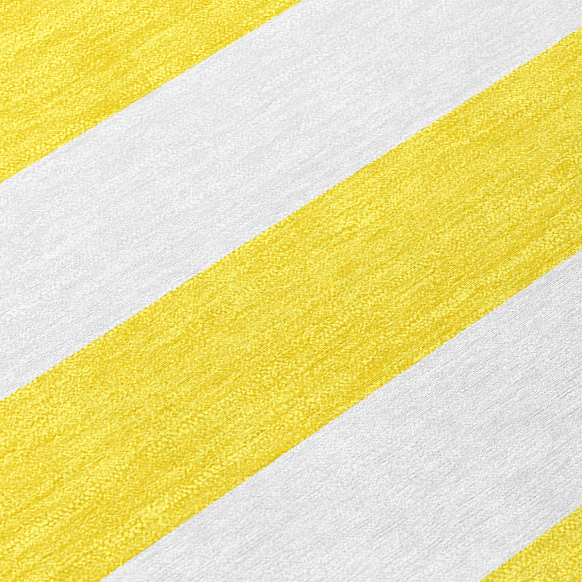 2' X 8' Yellow and White Striped Washable Indoor Outdoor Runner Rug LuxuryLifeWay Online Store
