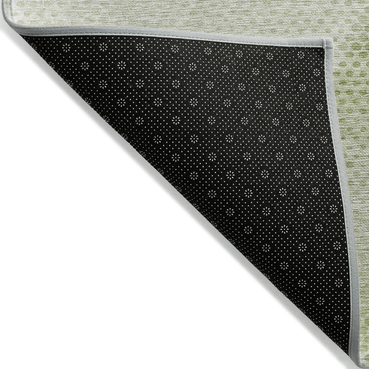 8' Runner Mint Green Geometric Washable Non Skid Indoor Outdoor Runner Rug LuxuryLifeWay Online Store