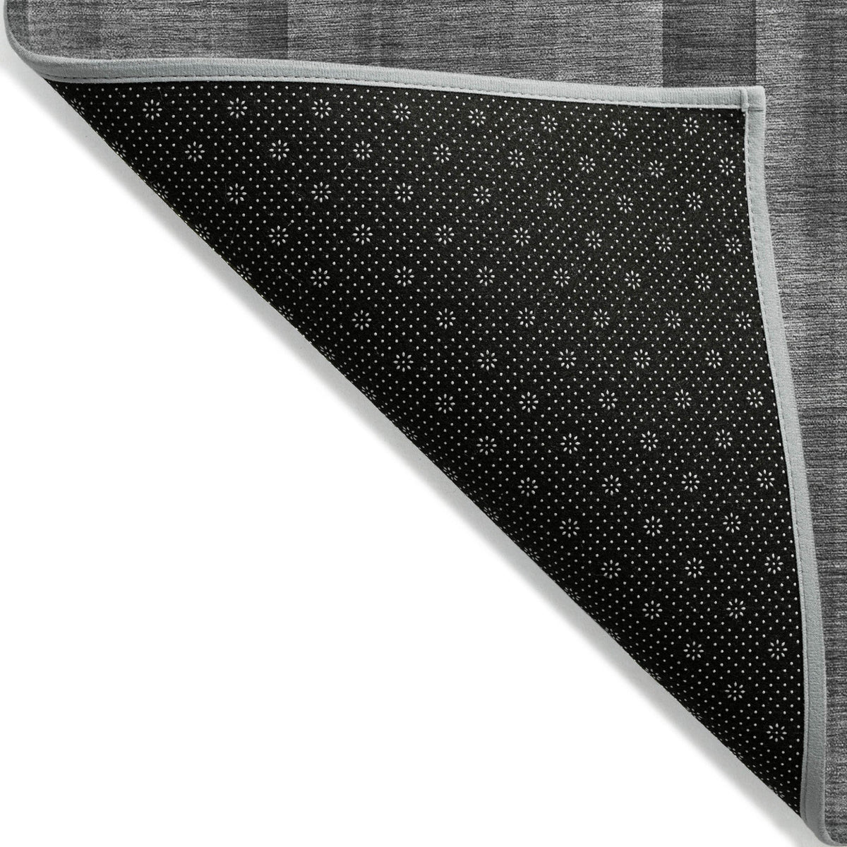 3' X 5' Gray Plaid Washable Non Skid Indoor Outdoor Area Rug LuxuryLifeWay Online Store