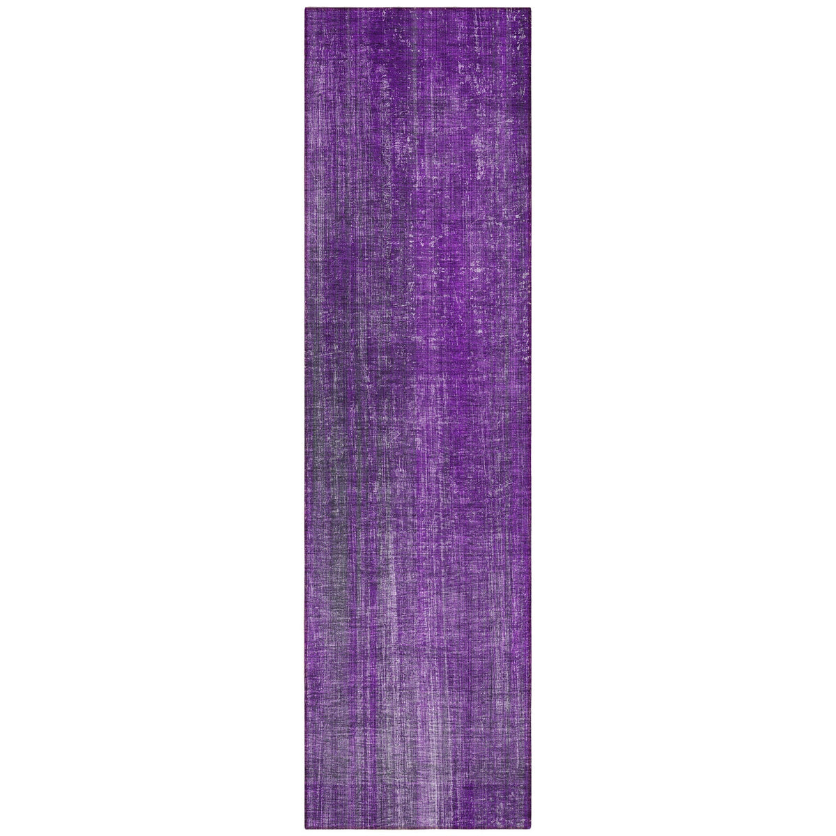 8' Runner Purple Striped Washable Non Skid Indoor Outdoor Runner Rug LuxuryLifeWay Online Store