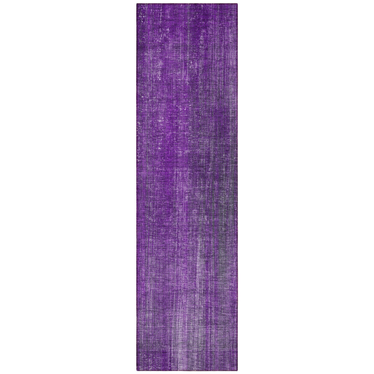 8' Runner Purple Striped Washable Non Skid Indoor Outdoor Runner Rug LuxuryLifeWay Online Store