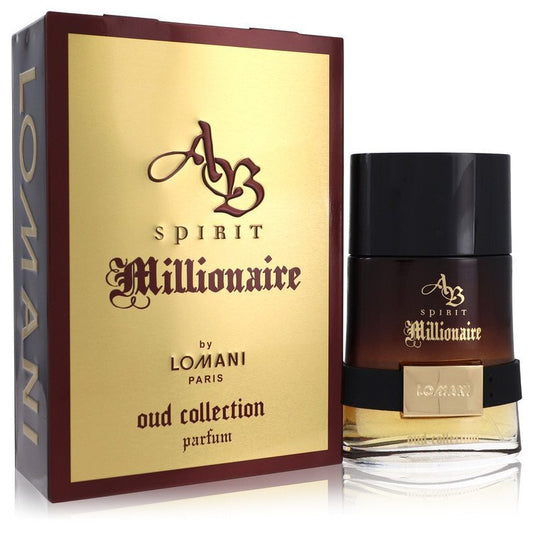 Spirit Millionaire Oud Collection by Lomani Eau De Parfum Spray 3.3 oz (Men) LuxuryLifeWay Online Store