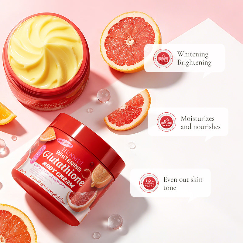 HUNMUI Whitening Glutathione Body Cream 250g Tri Light Beauty
