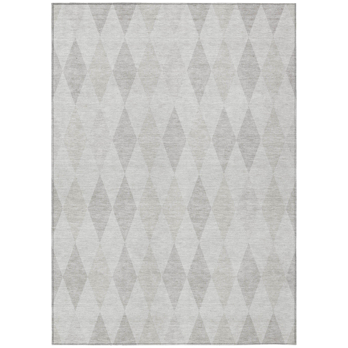 3' X 5' Gray Geometric Washable Non Skid Indoor Outdoor Area Rug LuxuryLifeWay Online Store