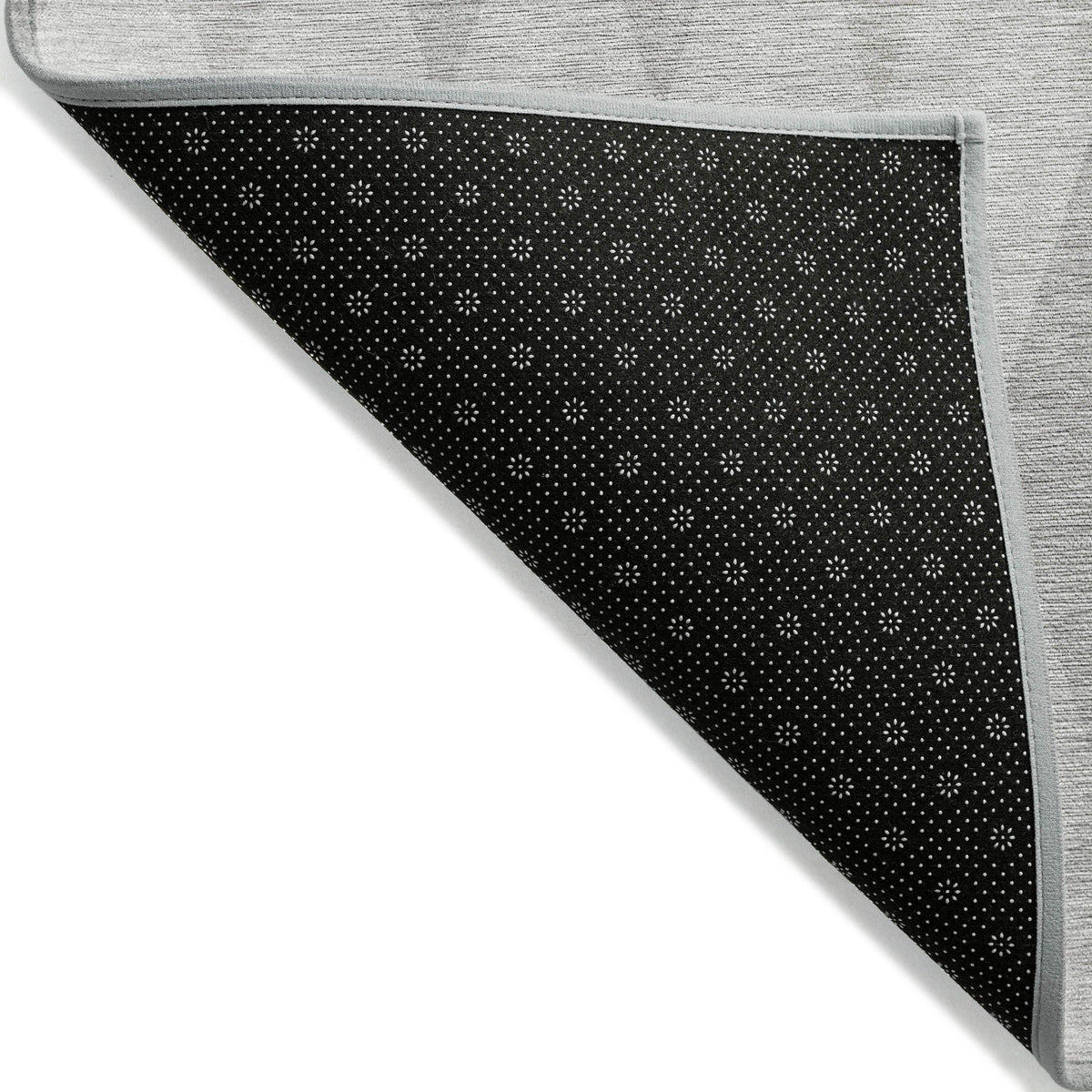 3' X 5' Gray Geometric Washable Non Skid Indoor Outdoor Area Rug LuxuryLifeWay Online Store