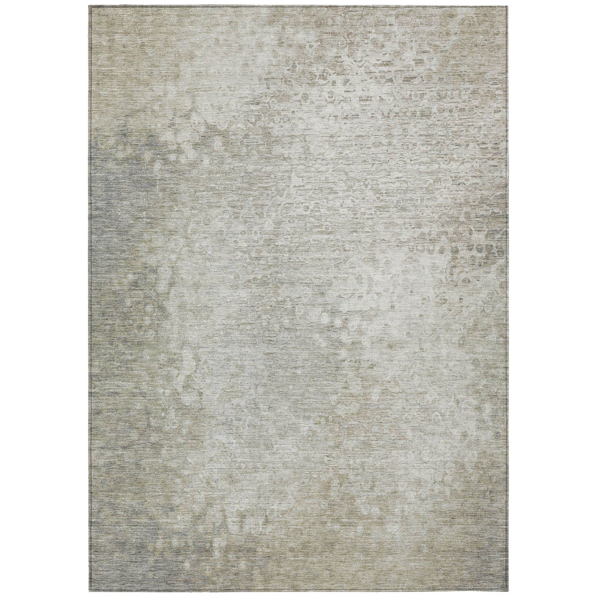 3' X 5' Beige Washable Non Skid Indoor Outdoor Area Rug LuxuryLifeWay Online Store