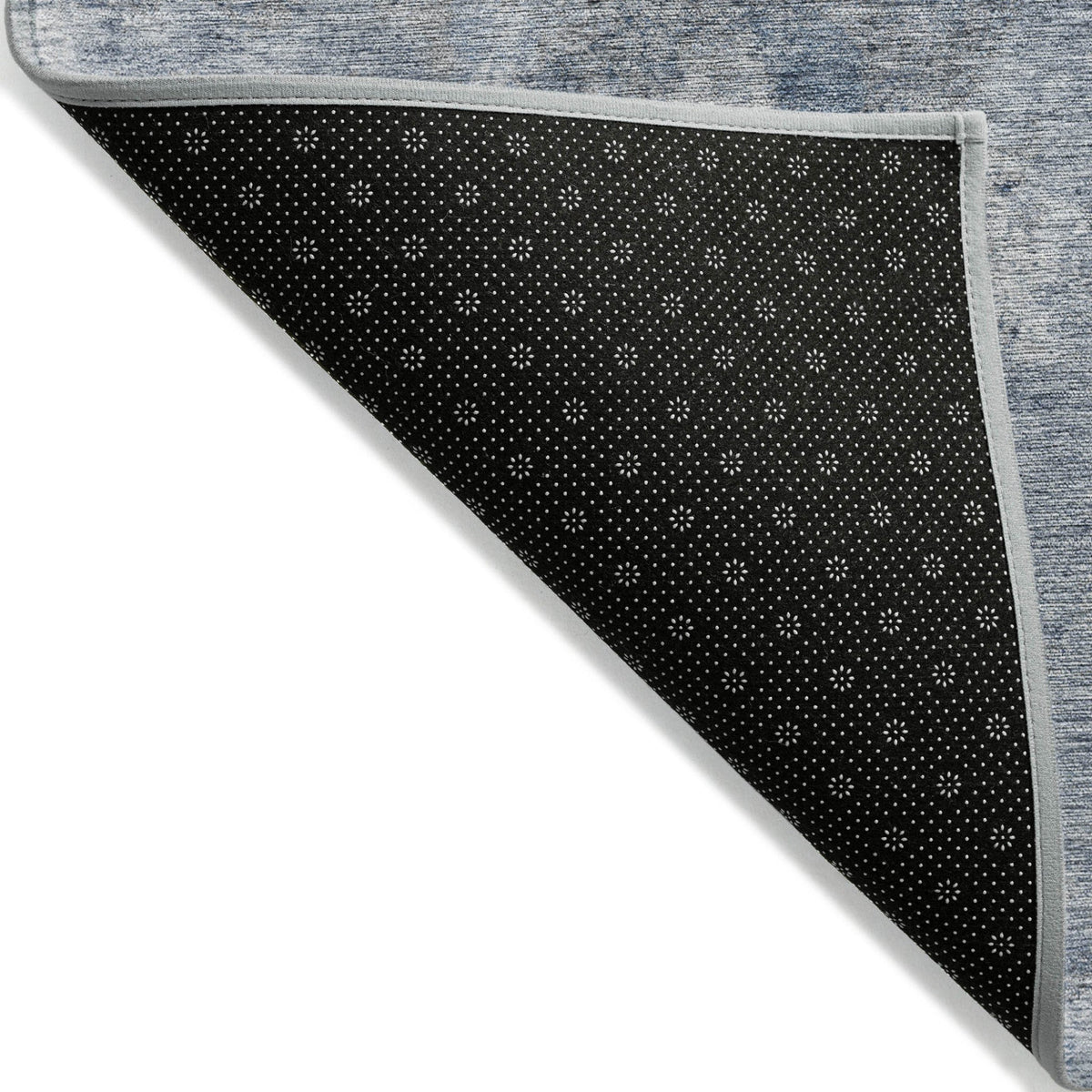 3' X 5' Blue Abstract Washable Non Skid Indoor Outdoor Area Rug LuxuryLifeWay Online Store