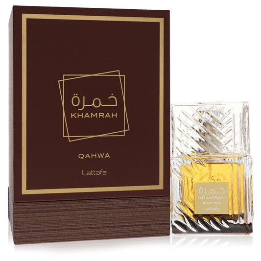 Lattafa Khamrah Qahwa by Lattafa Eau De Parfum Spray (Unisex) 3.4 oz (Men) LuxuryLifeWay Online Store