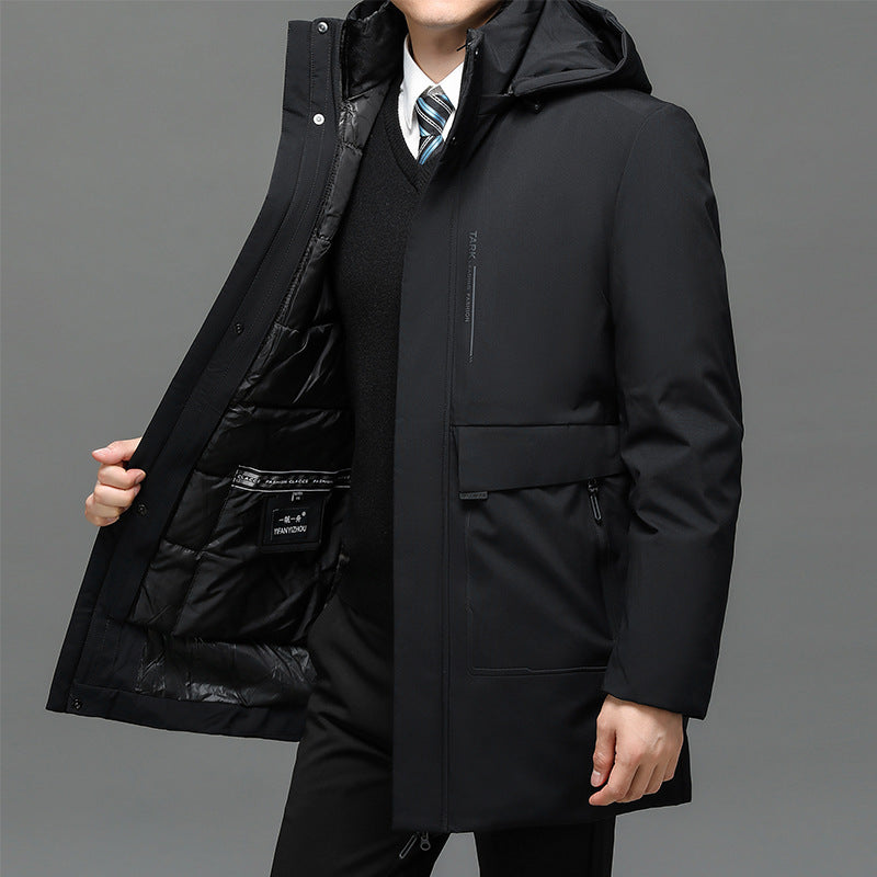Men's Thickened Detachable Liner Thermal Cotton Padded Jacket LadyShow.Store