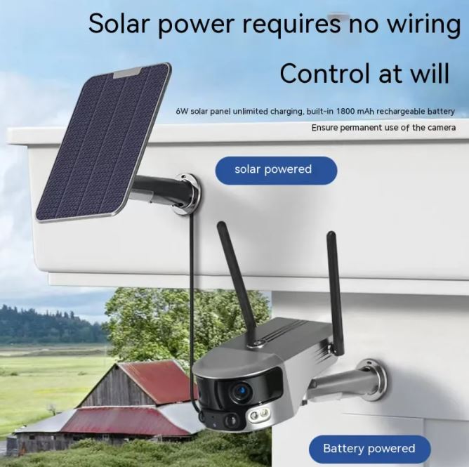 Mobile Phone Remote Solar Security Camera Pi-Mart