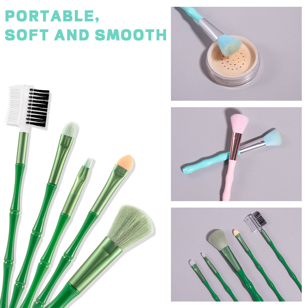 5 Pcs Beauty Tools Portable Makeup Brush LuxuryLifeWay Online Store