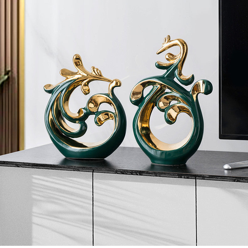 Luxury Ceramic Wine Cabinet PearlNestDecor.com