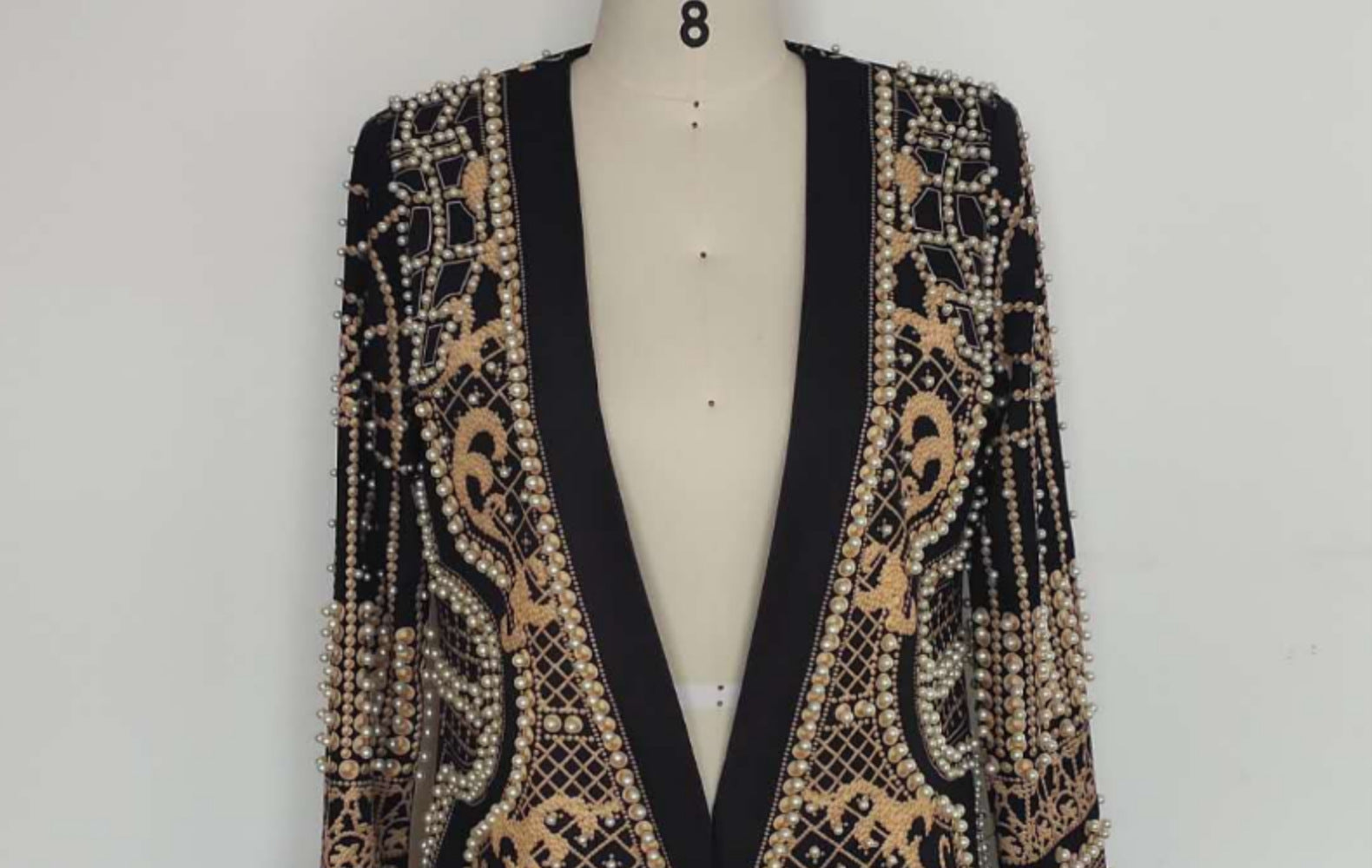 Padded Suit Jacket Bubble Bead Printing Women's Clothing Best YouTube Store