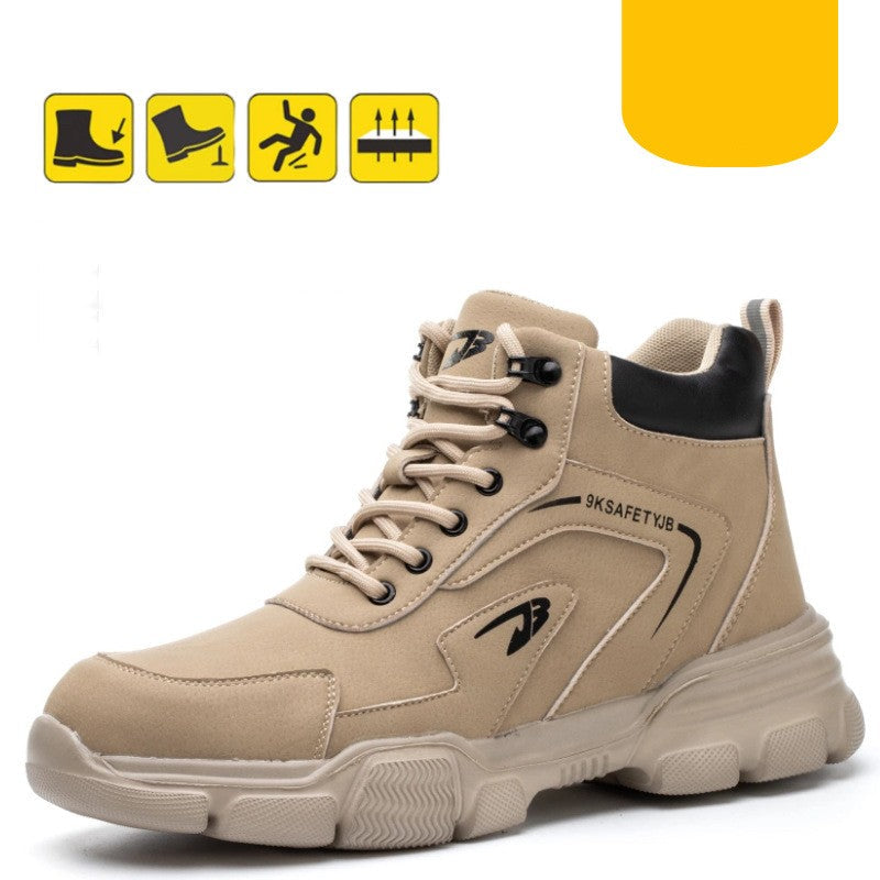 New Autumn And Winter In The Help Of Anti-impact Anti-puncture Labor Protection Shoes Best YouTube Store