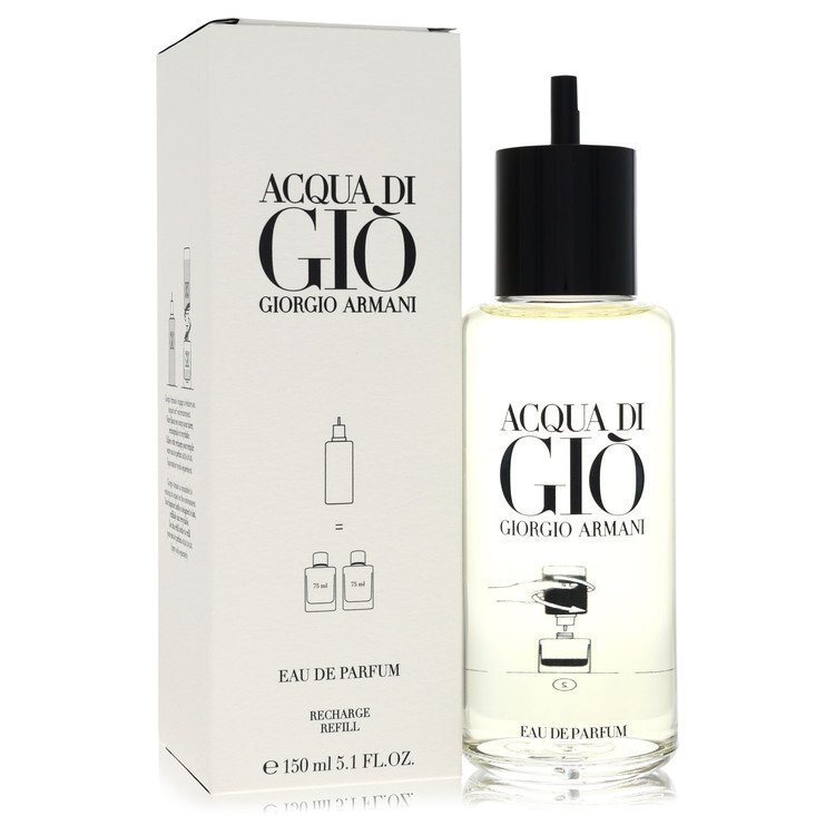 Acqua Di Gio by Giorgio Armani Eau De Parfum Refill 5.1 oz (Men) LuxuryLifeWay Online Store