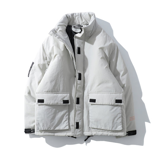 Thicker functional wind loose coat CJD