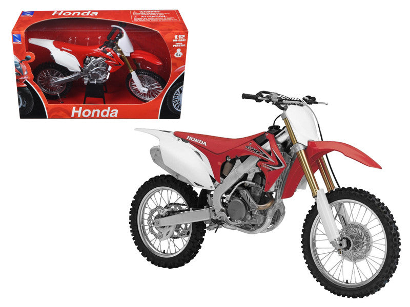 2012 Honda CR 250R Red 1/12 Diecast Motorcycle Model by New Ray LuxuryLifeWay Online Store