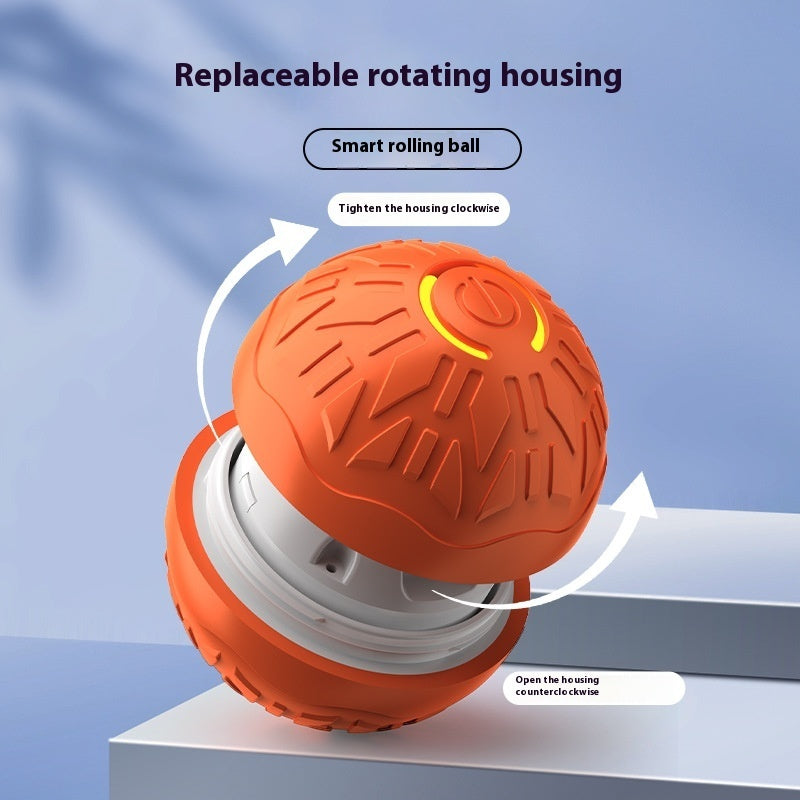 Pets Electric Jumping Ball Automatic Dog-teasing Luminous Pet Products Pets Dogs Training Products Ball Toys For Dogs Resistance Pets Fashion