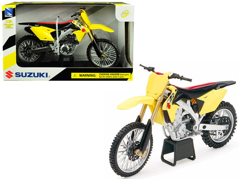 Suzuki RM-Z450 Yellow 1/12 Motorcycle Model by New Ray LuxuryLifeWay Online Store