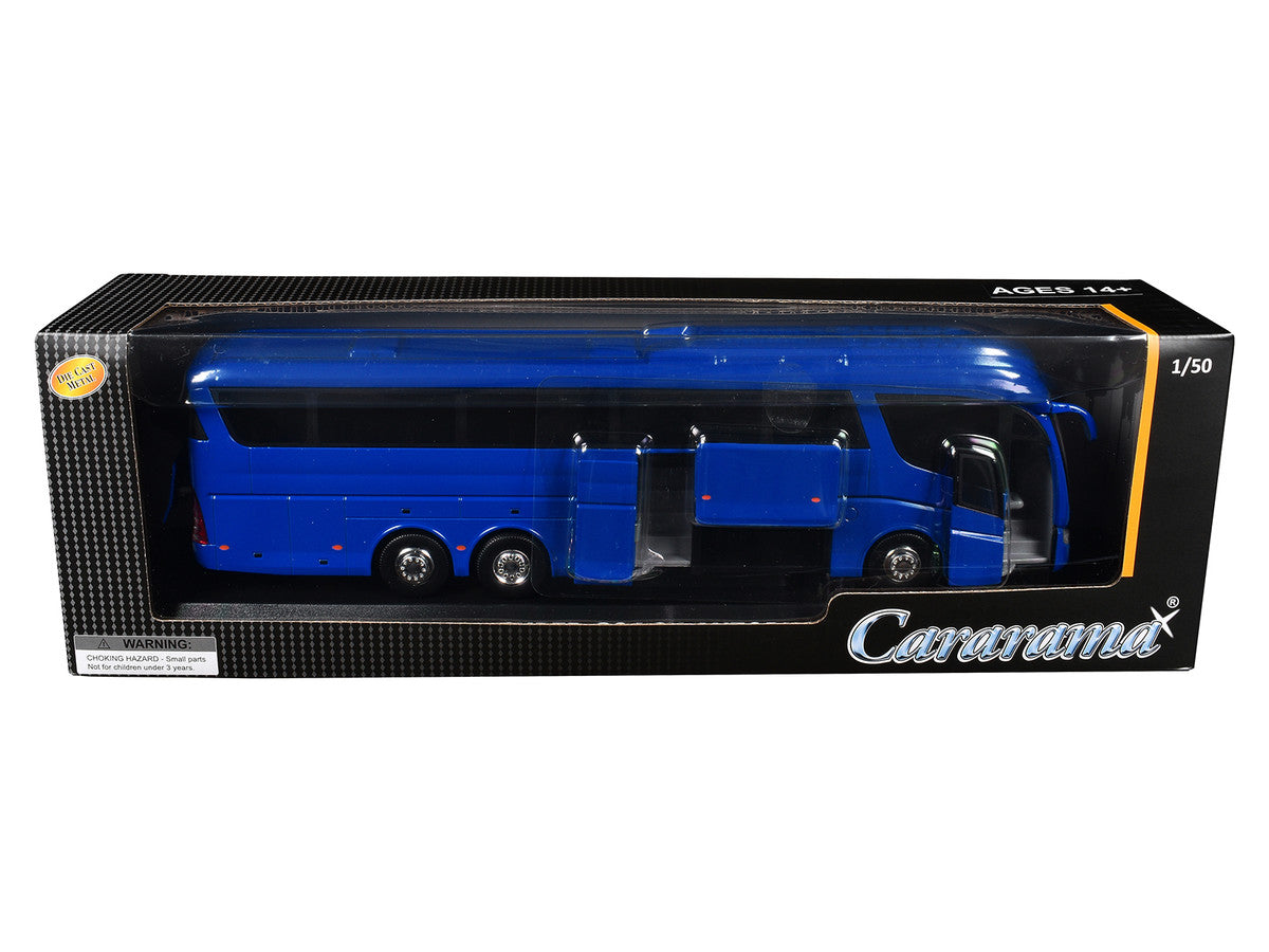 Super Coach Autobus Blue 1/50 Diecast Model by Cararama LuxuryLifeWay Online Store