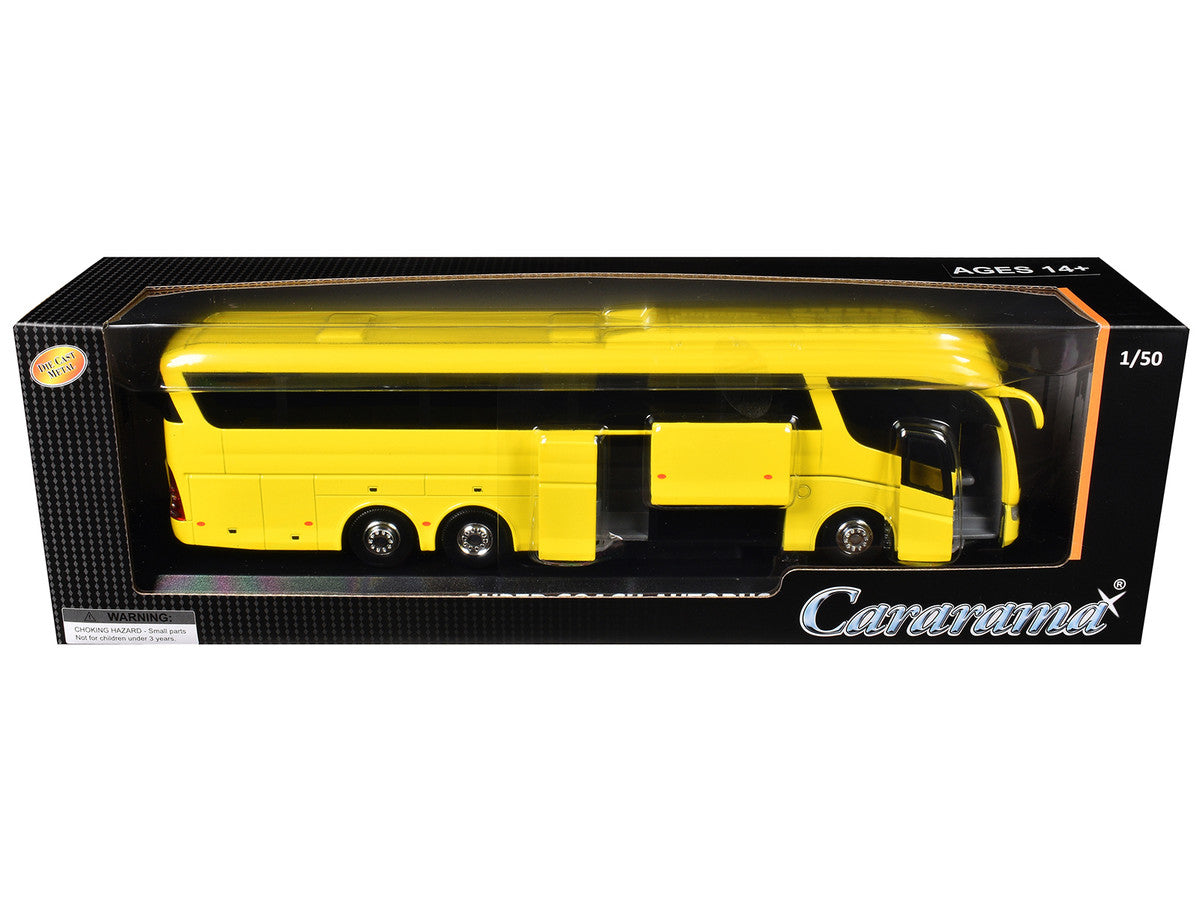 Super Coach Autobus Yellow 1/50 Diecast Model by Cararama LuxuryLifeWay Online Store