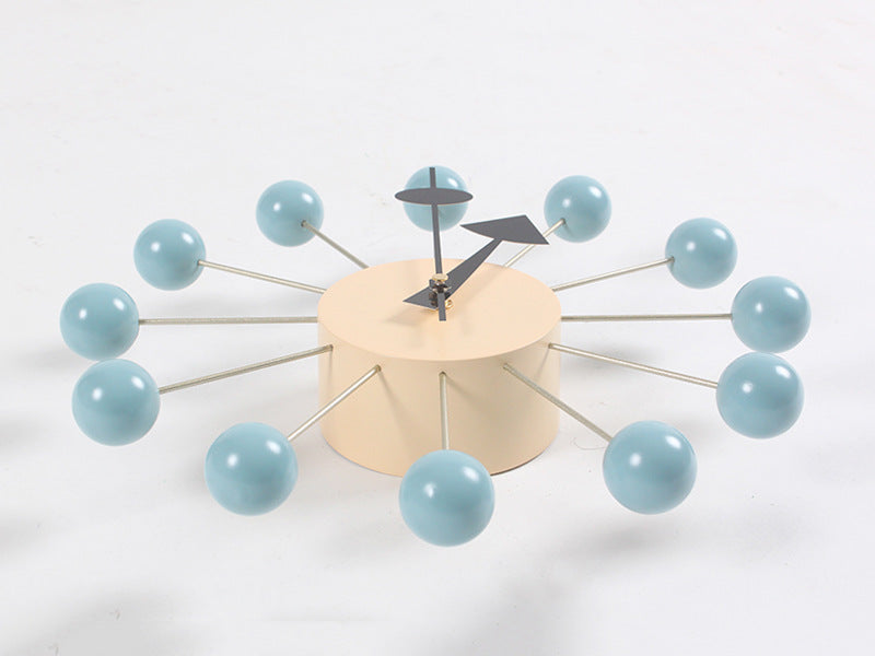 Clock, background wall, wall clock PearlNestDecor.com