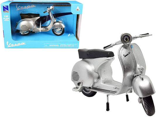 Vespa 150 GS Silver Metallic 1/12 Diecast Motorcycle Model by New Ray LuxuryLifeWay Online Store