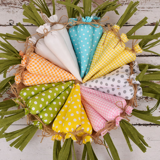 Fancy Carrot Easter Party Carrot Toy Fabric