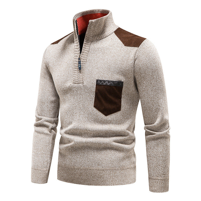 Plush Thickened Sweater Pullover Zipper LadyShow.Store