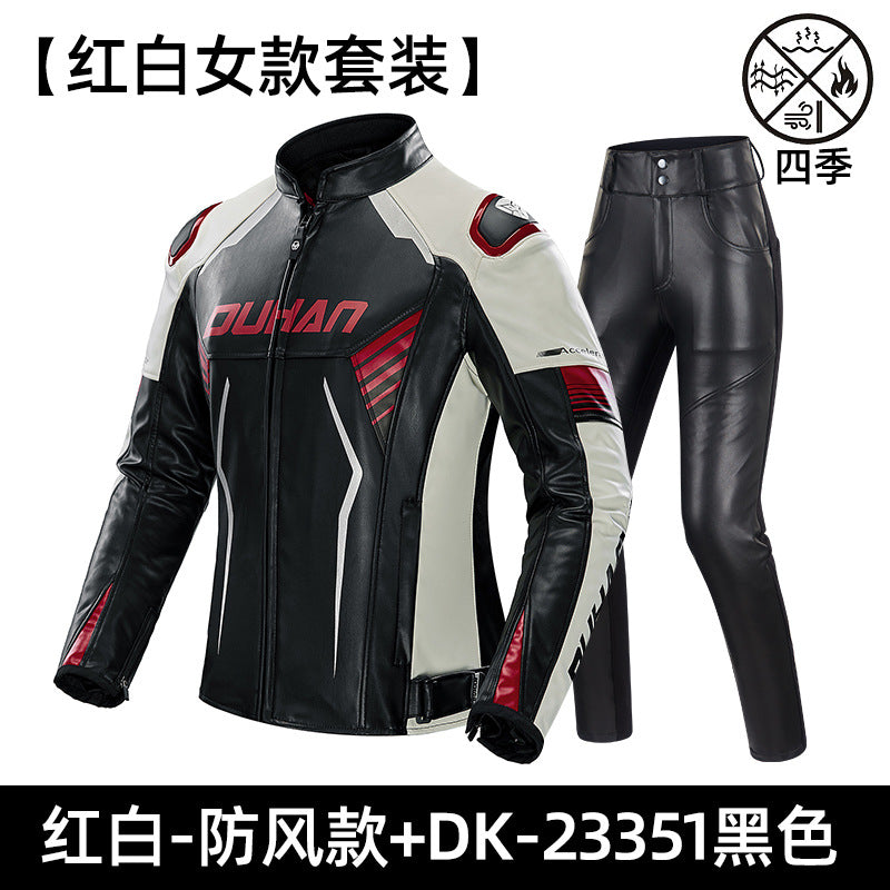 Duhan Motorcycle Jacket and Pants Winter Riding Gear Pi-Mart