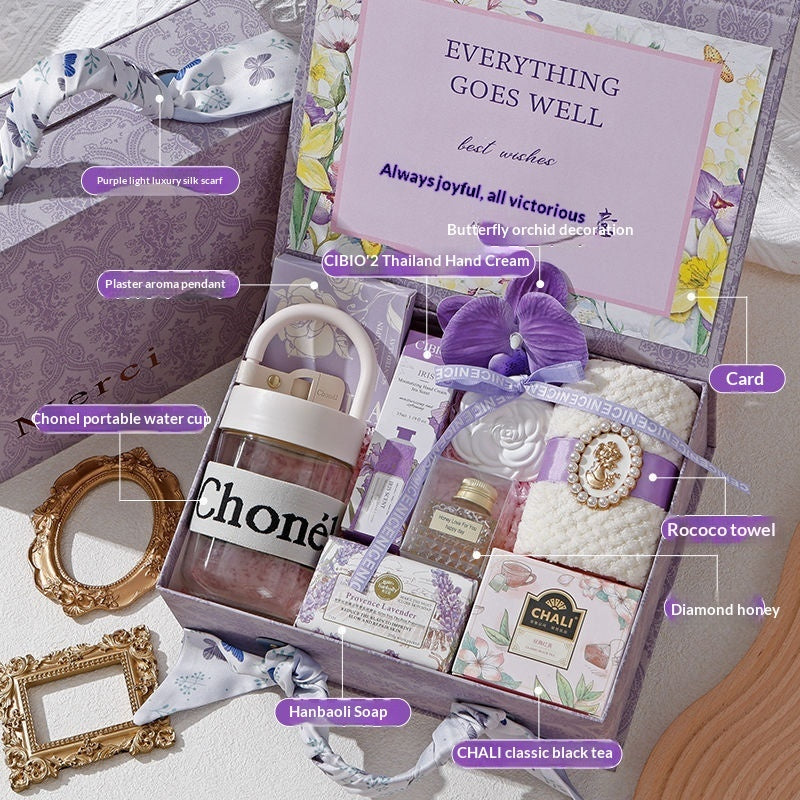 International Women's Day Gift Goddess Bridesmaid Wedding High-end Practical Birthday Gift Box Wedding Guest Gift LuxuryLifeWay Online Store