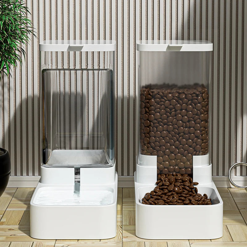 Cat And Dog Water Dispenser Cat Food Automatic Feeder Pets Fashion