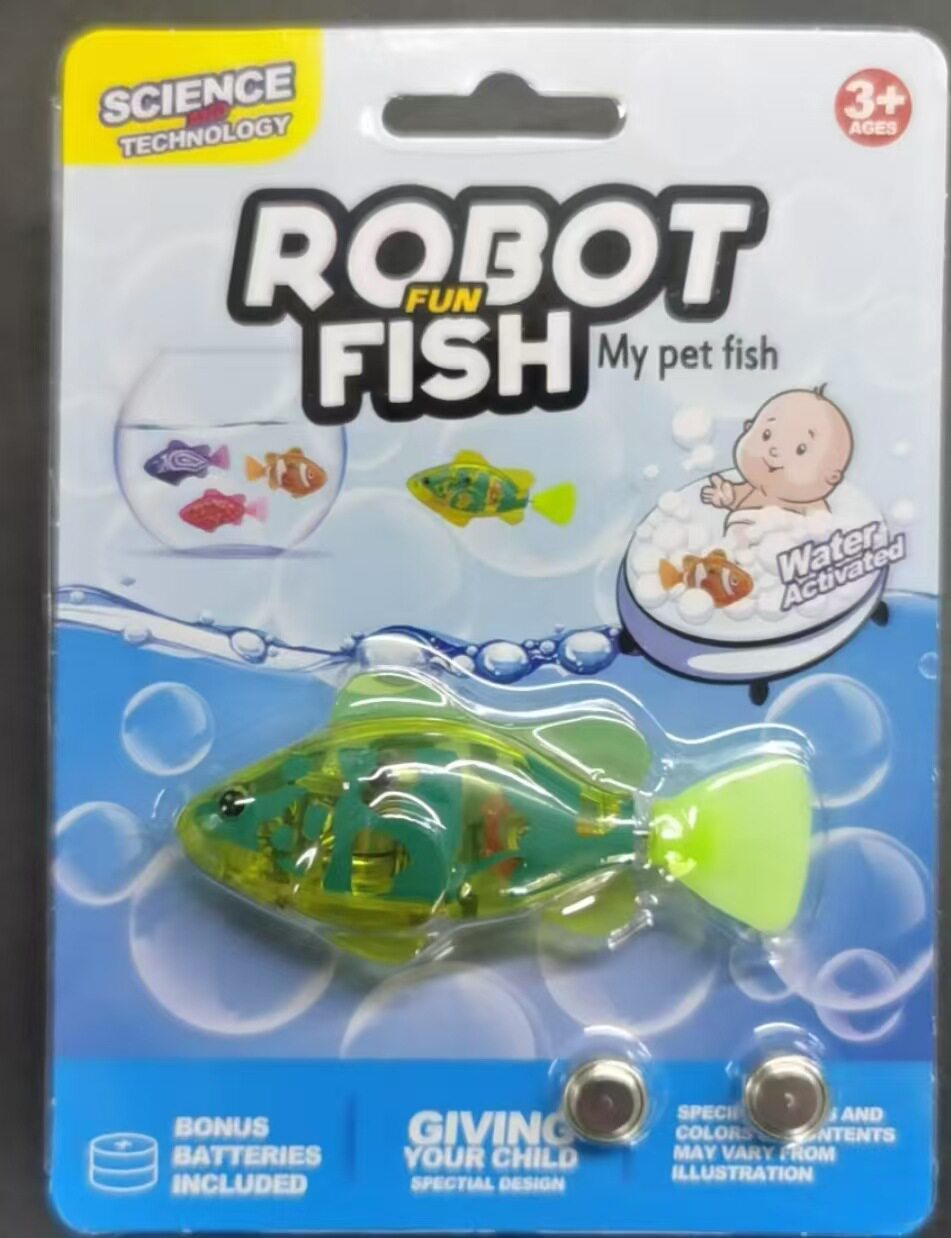 Pet Fish Simulation Light-Activated Clownfish Bathing And Splashing Toy Pets Fashion