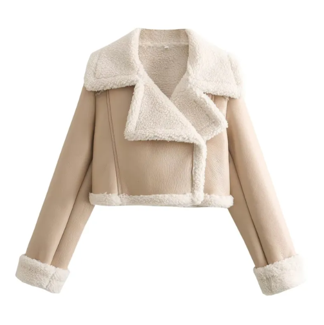 Women's Vintage Faux Leather Jacket Best YouTube Store