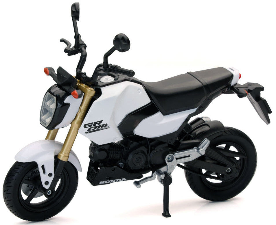 Honda GROM Motorcycle White 1/12 Diecast Model by New Ray LuxuryLifeWay Online Store