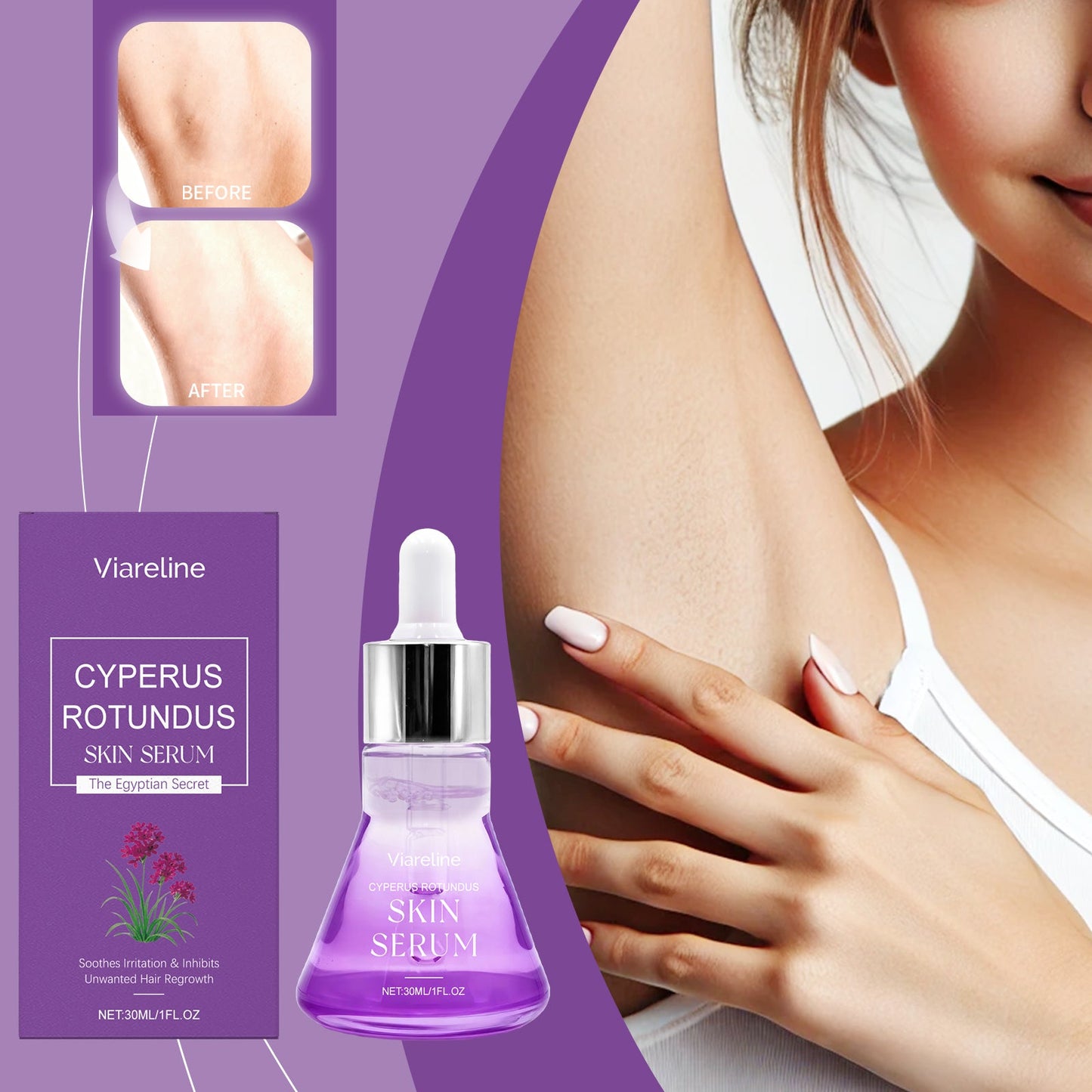 Post-hair Removal Repair Serum 30ml Tri Light Beauty