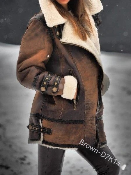 New European And American Thickened Fur One-piece Women's Coat LuxuryLifeWay Online Store