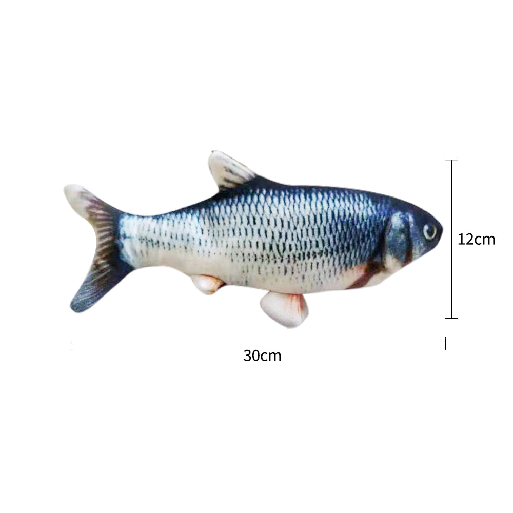 Without Cat Nip Version - Electric Jumping Fish Simulation Electric Fish Toy Pets Fashion